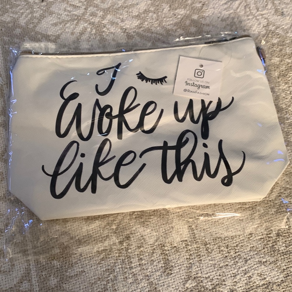 Cosmetic bag “Woke Up”